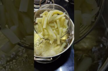 French fry | McDonald style french fries at home #recipe #dailytasteoflife  #frenchfries