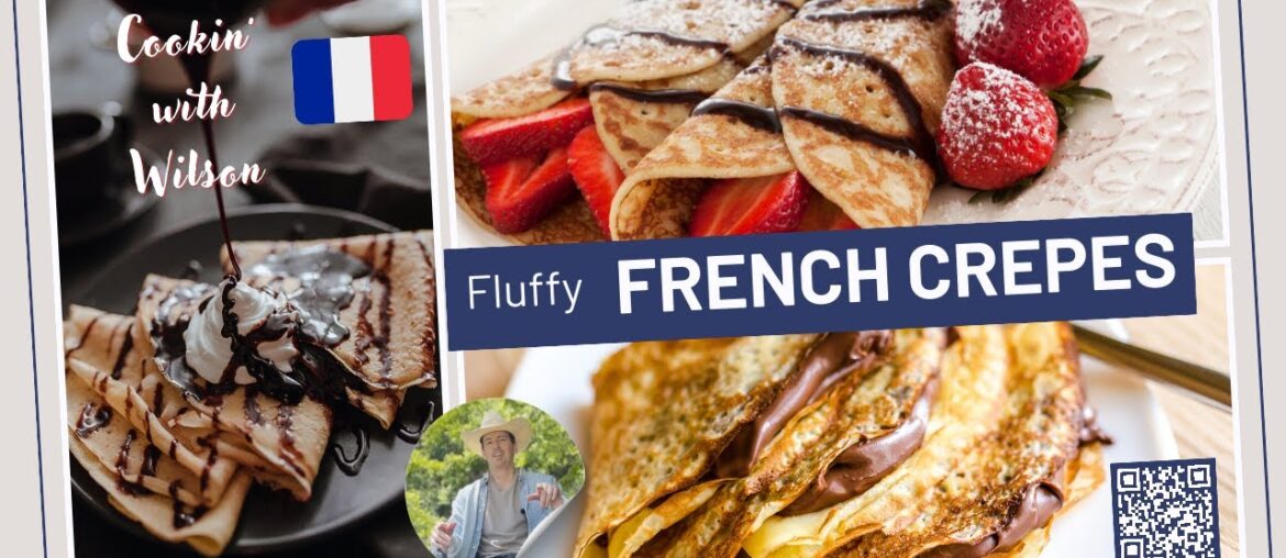 How to make Authentic Fluffy French Crepes