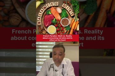 French Paradox: Myth vs. Reality about consuming red wine and its effect on the heart #viralvideo