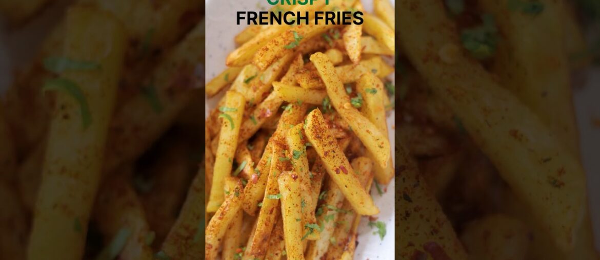 Instant Crispy French Fries Recipe #Shorts #FrenchFry