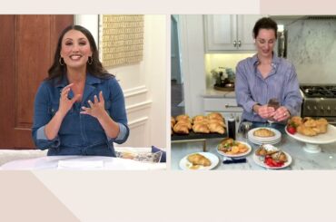Authentic Gourmet 18 Large French Butter Croissants on QVC