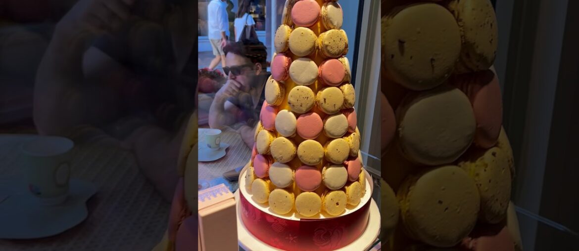 Decadent French Macarons & Pastries at Laduree in Paris