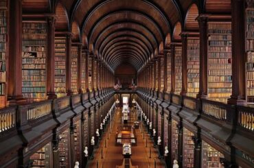 Library of Trinity College in Ireland