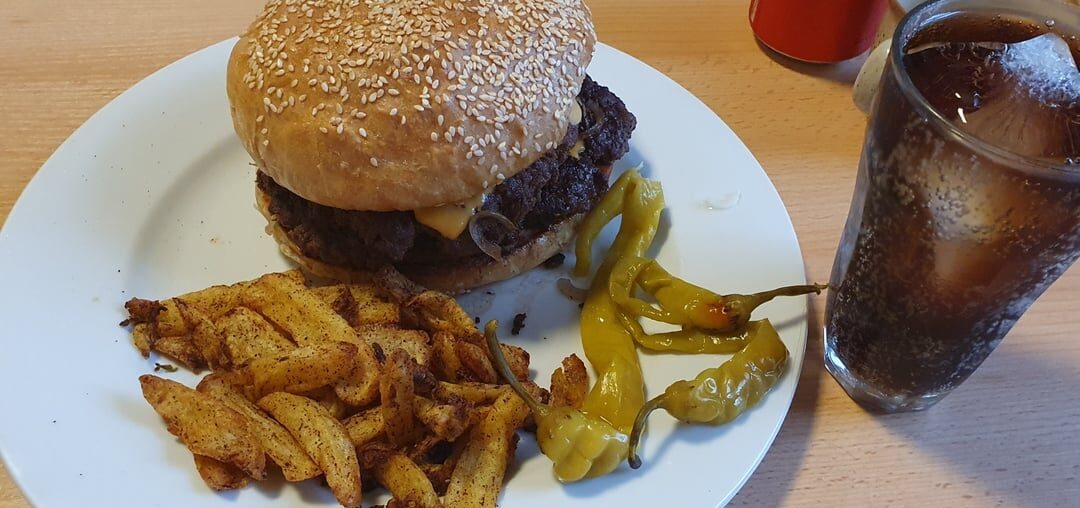 Sunday dinner smash burger