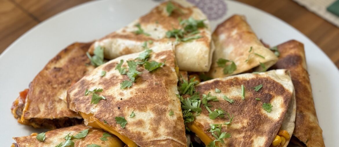 Veggie Quesadillas for tonight