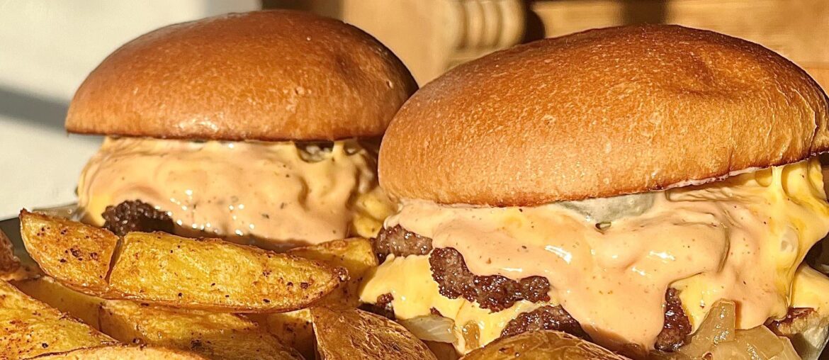 Double smash burgers