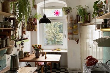 Compact kitchen in a Berlin apartment, Germany [1440x1800]
