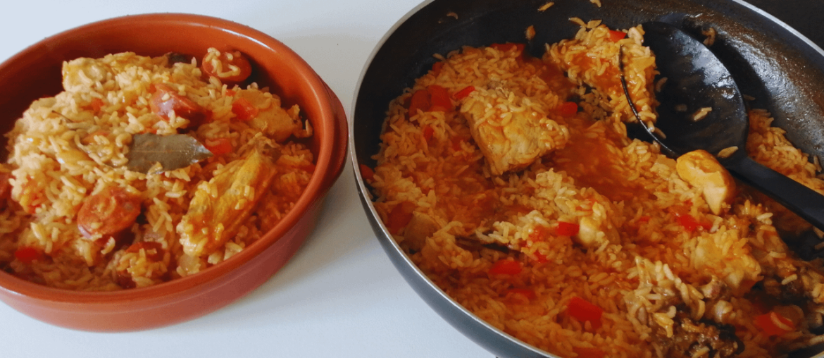 Chicken and Chorizo with Rice