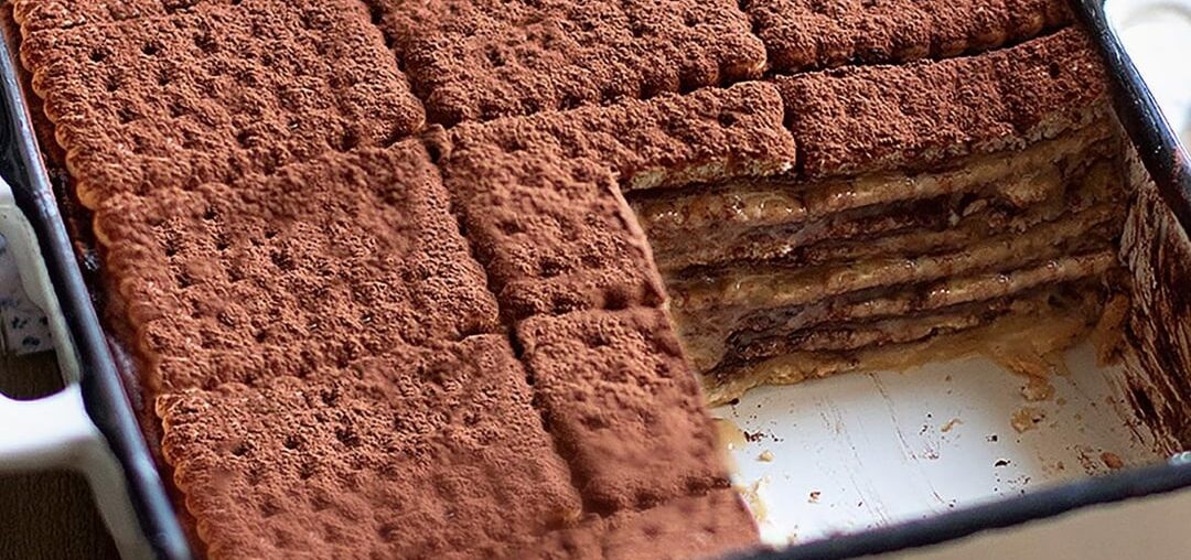 My italian NO-BAKE dessert🇮🇹 “dolce mattone”😋😍