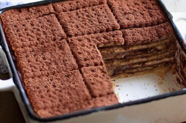 My italian NO-BAKE dessert🇮🇹 “dolce mattone”😋😍