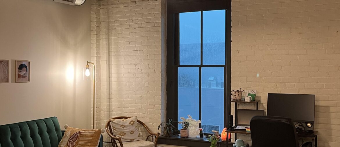 A rainy night in my small 1 bedroom apartment [4032 x 3024]