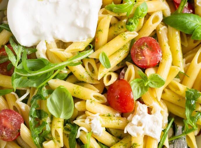 Burrata Pasta Salad