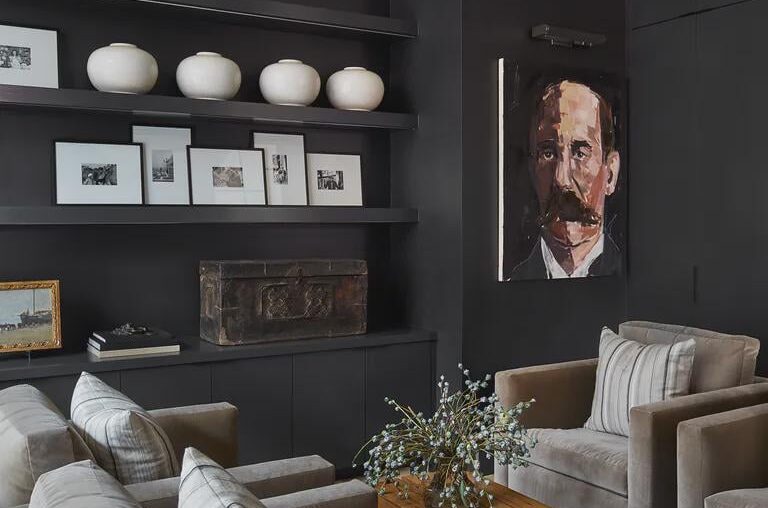 Black Living Room, Kansas City, Missouri USA [768x1111]