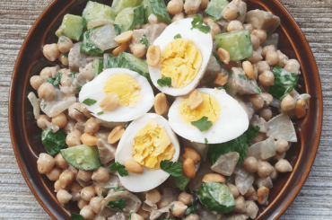 Green Curry with Chickpeas