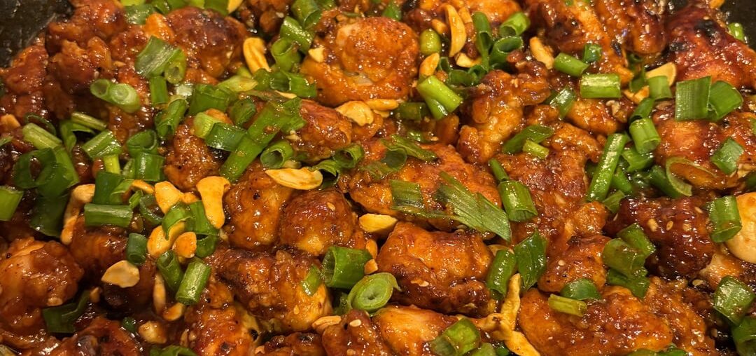 Crispy Sesame Chicken with a Sticky Asian Sauce