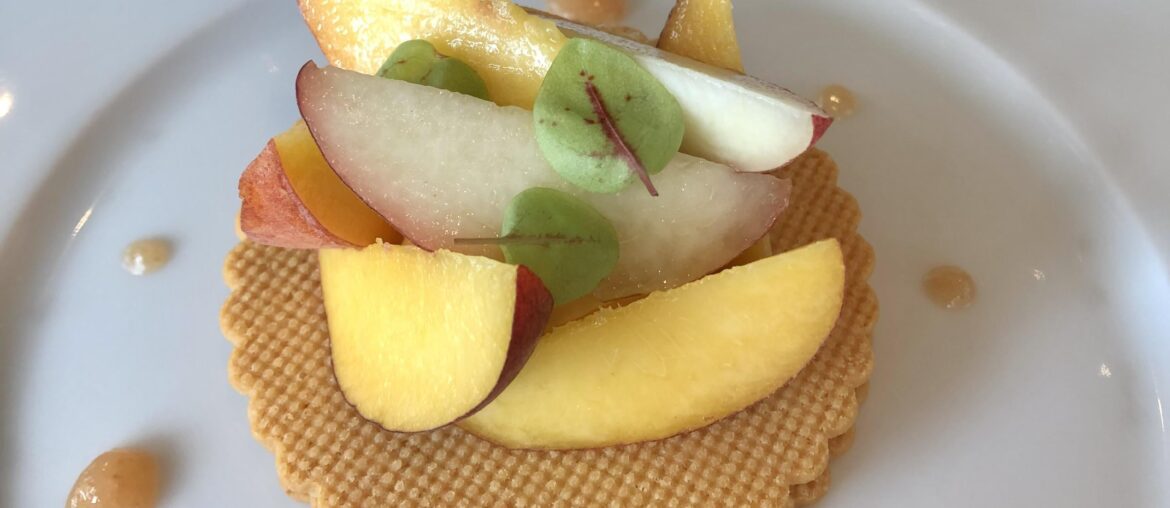 Souvenir d'un délicieux dessert au Bellevue