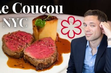 Eating at Le Coucou. One Michelin Star. The Most Popular French Restaurant in NYC