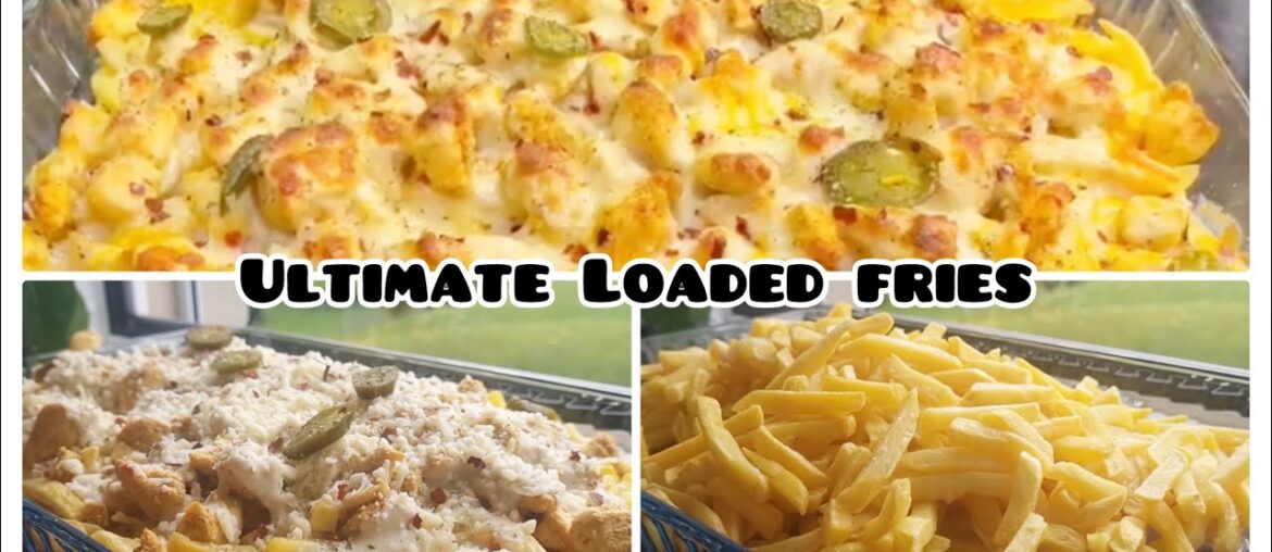 Loaded Fries Recipes| Extreme loaded fries| French fries