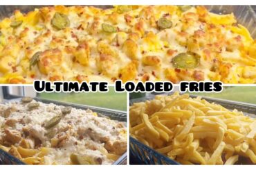 Loaded Fries Recipes| Extreme loaded fries| French fries