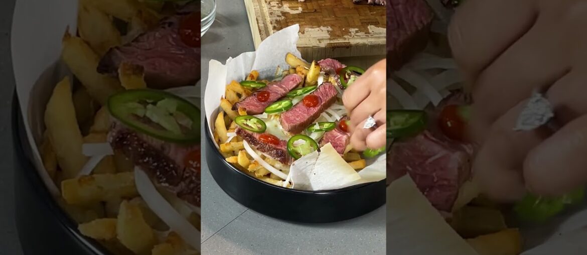 Making Loaded Pho Fries
