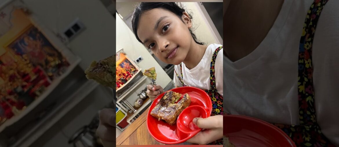 How to Make French Toast with Avocado | Evening snack Recipe #viral #shortsviral