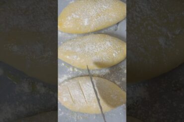 The most beautiful Bread shaping!french bread#shortsfeed