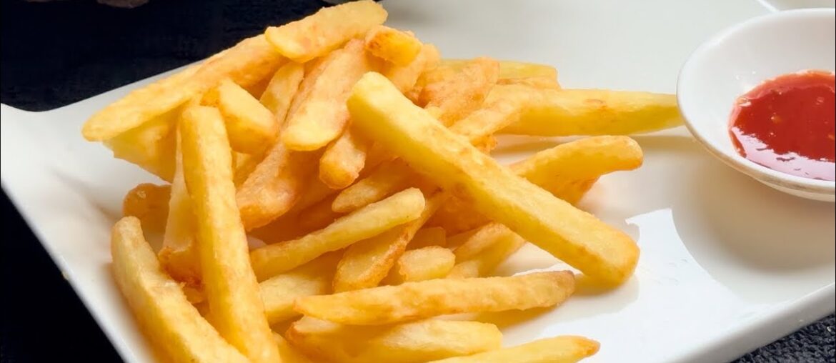 Perfect Crispy French Fries | Crispy Fries Recipe | Frozen Fries Recipe