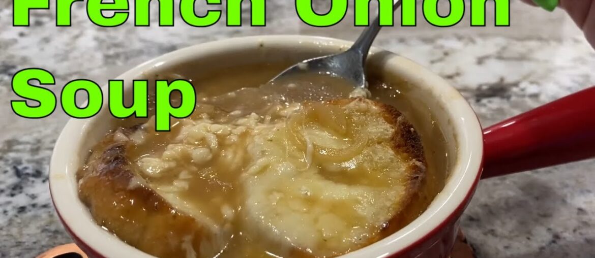 Beetlejuice Inspired Recipes - Jacques Lalean's French Onion Soup