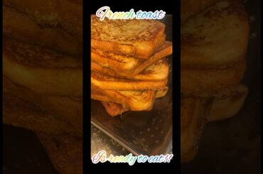 French Toast | 5 ingredients breakfast recipe | Bread & Egg #trending #food #asmr #recipe #cooking