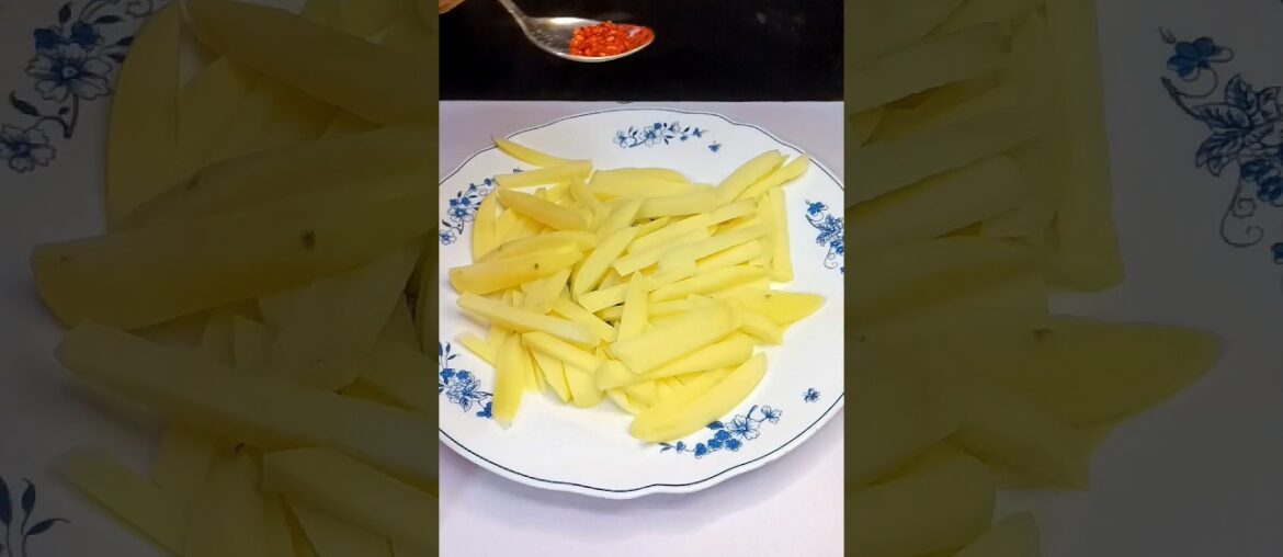 Masala French fries ASMR Cooking #shorts #food #youtubeshorts #viral #cooking
