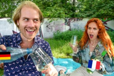 When FRENCH people visit GERMANY