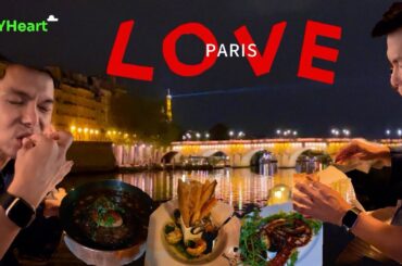 Unforgettable dinner in Paris & Lovely Stroll by the Rive Seine