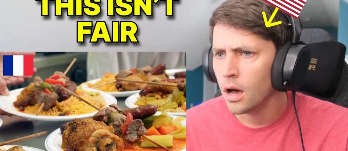 American reacts to France’s Gourmet School Lunches American reacts to France's Gourmet School Lunches