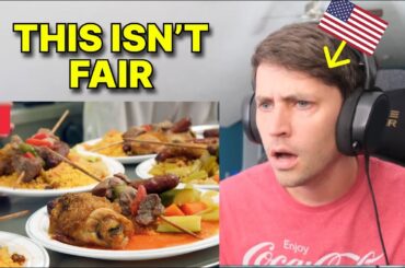 American reacts to France's Gourmet School Lunches