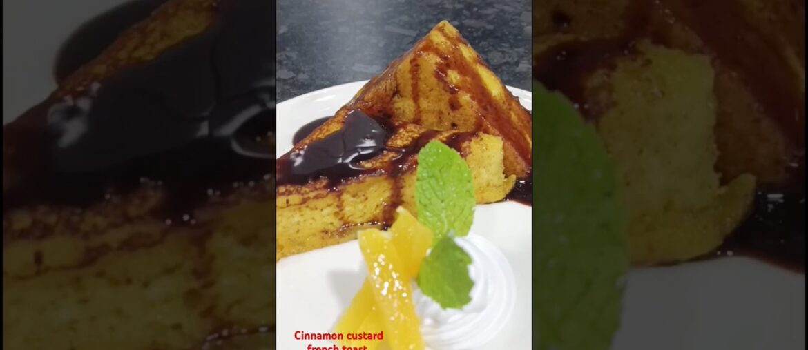 cinnamon custard french toast recipes ke saath#in #shots #video by chef shambhu vlogs