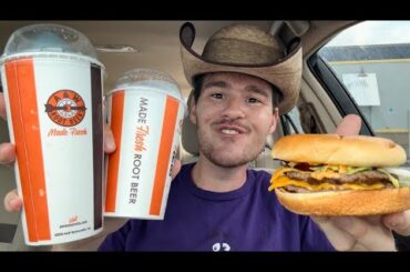 A&W French Onion Burger and Strawberry Watermelon Starry Cream Freeze Review