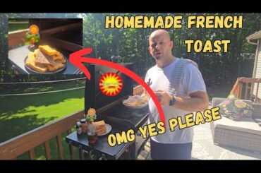 Homemade Blackstone French Toast! #food #recipe #griddle #breakfast