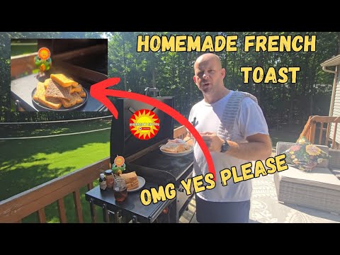Homemade Blackstone French Toast! #food #recipe #griddle #breakfast Homemade Blackstone French Toast! #food #recipe #griddle #breakfast