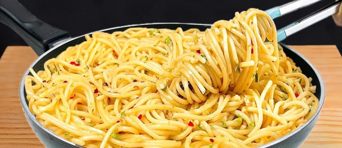I Learned this Old Spaghetti Recipe from a French Chef! Incredibly Delicious!Dinner Recipes