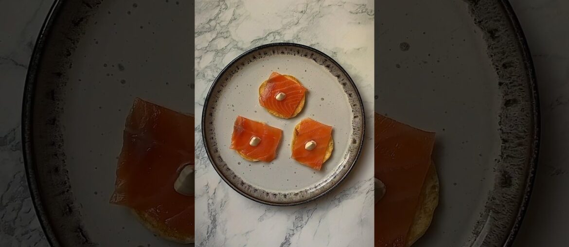Learn to cook French food with me, salmon and blinis