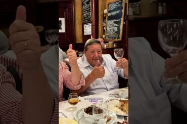 This isn’t for everyone.. but it’s one of our FAVE bistros in Paris! #paris #parisfood #paristravel