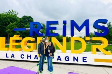 Road Trip from Belgium to France | Explore Reims & Champagne with Pooja & Vikrant