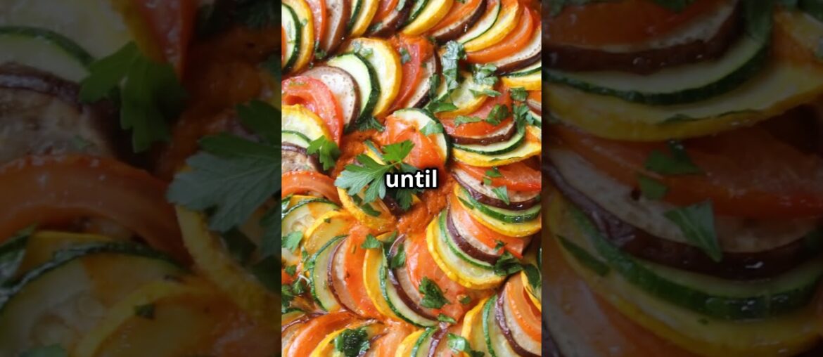 Exquisite French Ratatouille Recipe Exquisite French Ratatouille Recipe