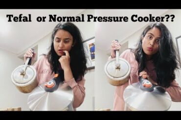 Tefal Pro Express or Normal Pressure Cooker?? #tefal #Pressure cooker #vlog || nehawidsiyukrisHU ||