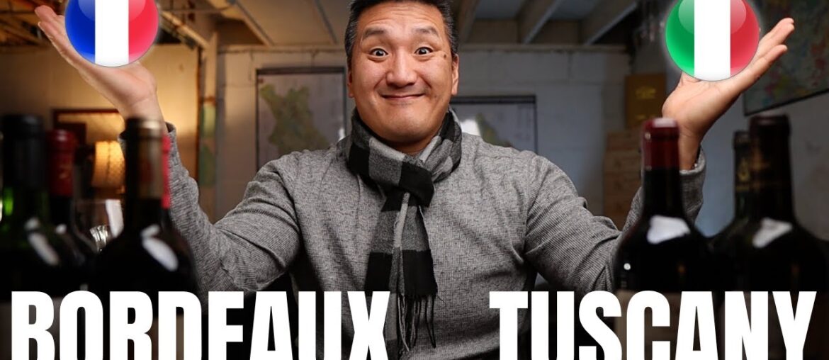 BORDEAUX vs TUSCANY | Second WINE Showdown!!!