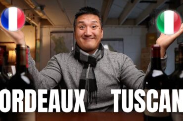 BORDEAUX vs TUSCANY | Second WINE Showdown!!!