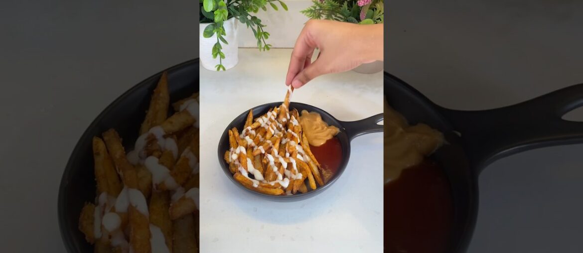 Crispy and perfect fries | Easy way to make French fries at home #shorts #viral #youtube jsm