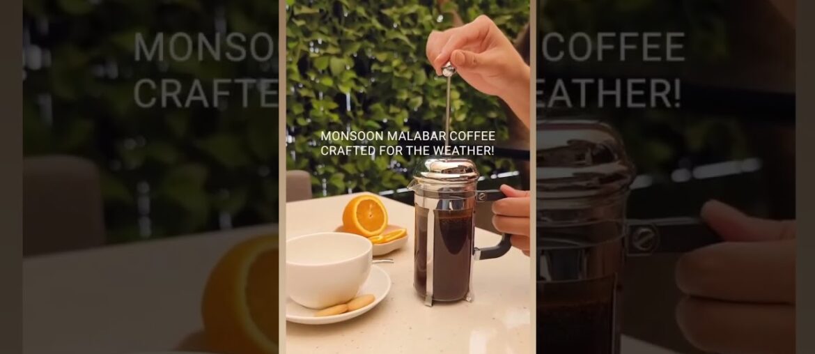 How to make black coffee# French press#