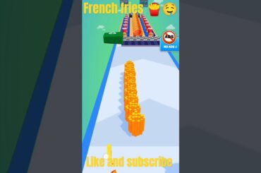 french fries like and subscribe