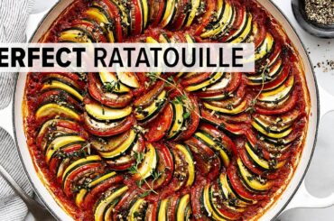 PERFECT RATATOUILLE | A Super Tasty Vegetarian Recipe!